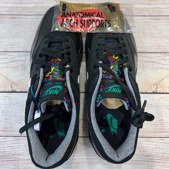 RARE NEW Nike Airmax 1 Premium Alphabet Pack 2007!! Mens Size 11.5 309717-012 - Picture 4 of 5